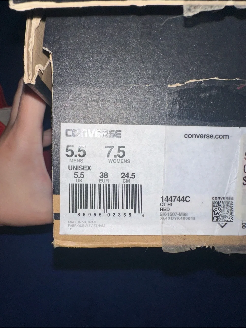 Converse product pair